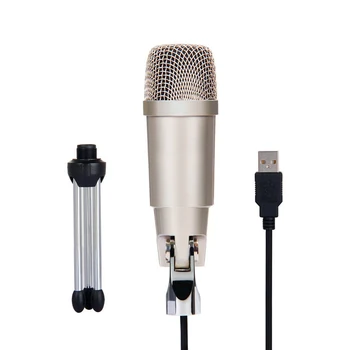 

GGMM F3 Condenser Microphone USB Microphone Recording karaoke Mic for PC Laptop MAC Windows YouTube Skype Broadcasting Mic
