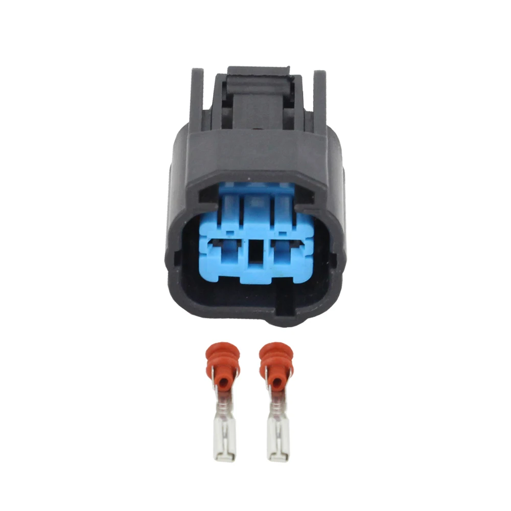 

10PCS 2 hole Automotive Connectors car connector jacket with Terminal DJ7027Y-2-21