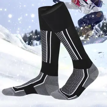 

Men Women Skiing Socks Winter Outdoor Sport Snowboarding Hiking Ski Socks Warm Thicker Cotton Thermosocks