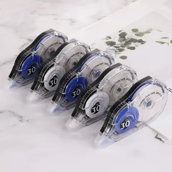 

5pcs/set Practical Correction Tape Roller 30m Long White Sticker Study Stationery Correcting Tape Office Tool School Supplies