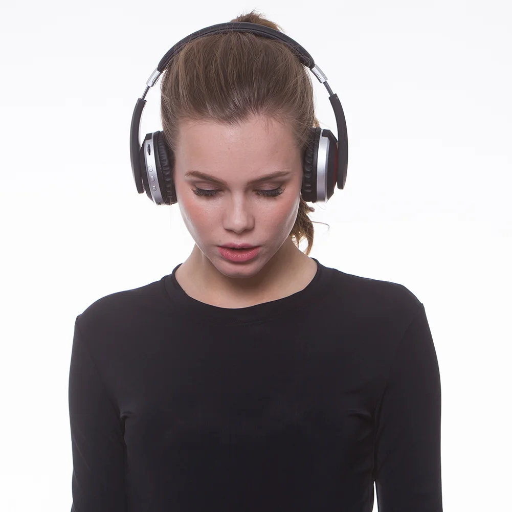 Беспроводные наушники, Bluetooth, музыкальная гарнитура, стерео, складные, спортивные наушники с микрофоном, игровые, usb, зарядка для компьютера
