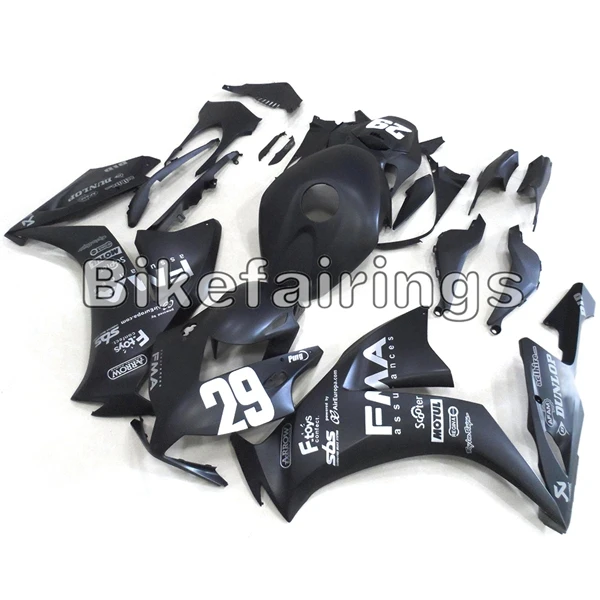 Полный комплект обтекателя Для Honda CBR1000RR 2012 2013 CBR 1000 RR ABS пластиковые детали для мотоцикла кузов-29 матового черного цвета