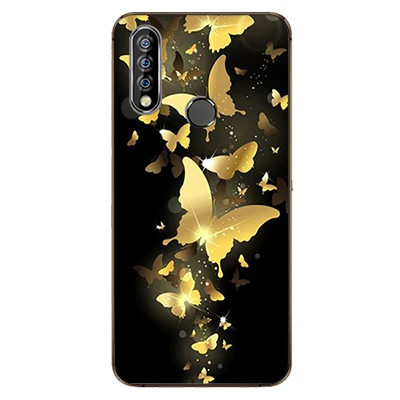 Узорчатый чехол для OUKITEL C17 Pro мягкий чехол для телефона TPU задняя крышка для Oukitel C17Pro C17 Pro C 17 Pro 6,3" Чехол - Цвет: W43