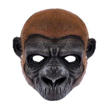 

New Halloween Mask Carnival PU Foam Funny Gorilla Mask Halloween Party Decoration Supplies Carnival Mask