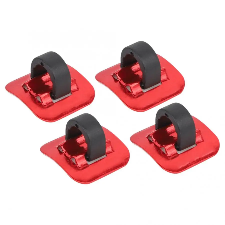 Bicycle Frame Buckle CANSUCC Bicycle Brake 4 Pcs Bike Brake Cable Tube Guide Shifter Adapter Bicycle Frame C Buckle Bike Parts