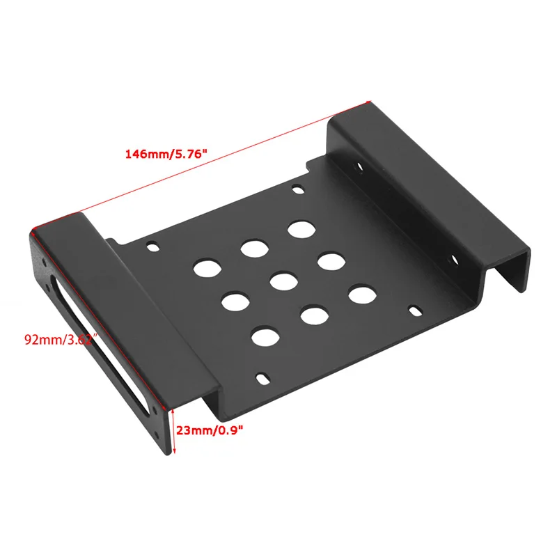 Алюминиевый 5 25 "до 2 5"/3 "держатель жесткого диска HDD SSD Монтажный кронштейн
