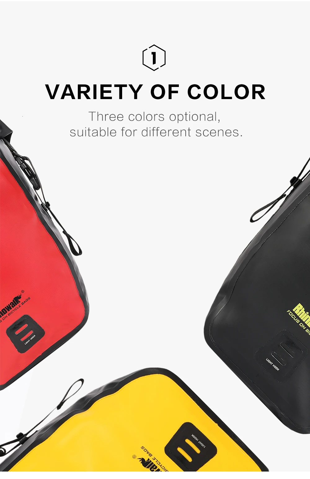 Best 25L-27L Waterproof Bike Bag MTB Road Bike Bicycle Rear Rack Pannier Bag Cycling Rear Seat Bag Shoulder Bag Bike Accessories 15