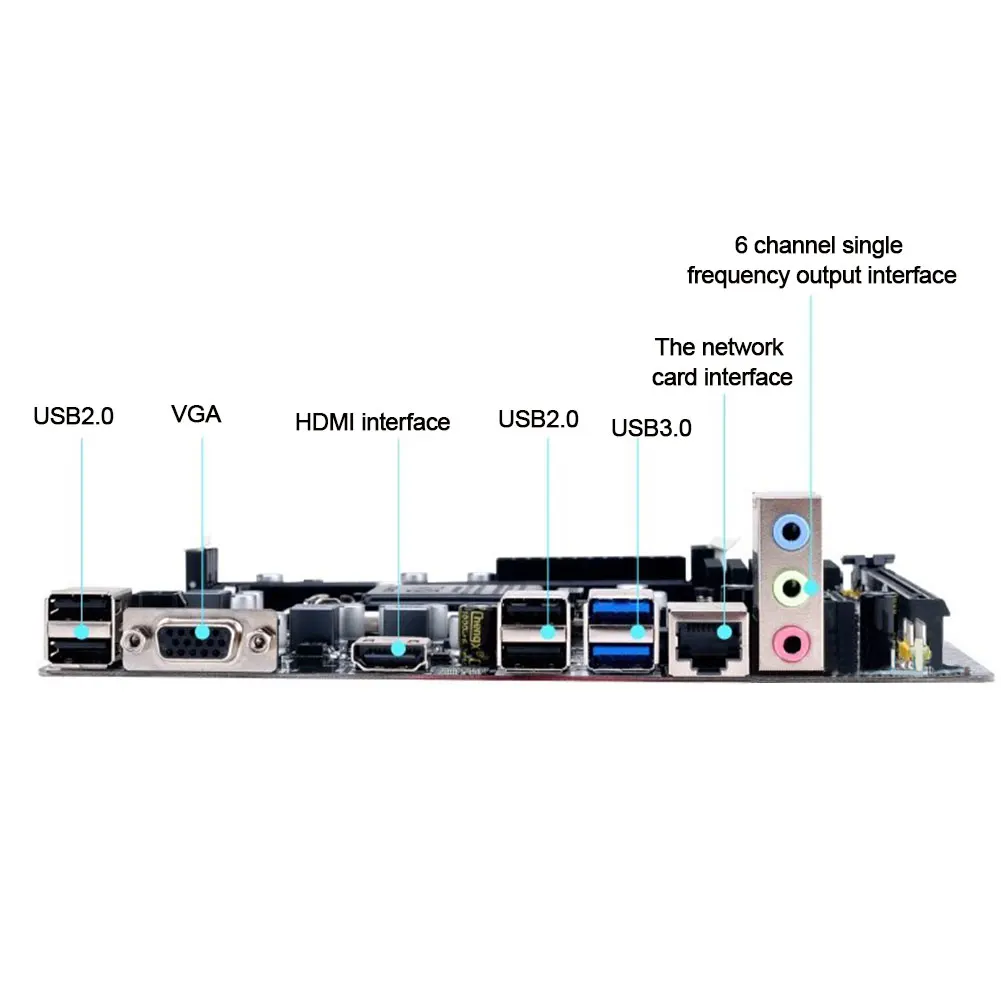 Профессиональная материнская плата настольный компьютер USB3.0 аксессуары Mainboar LGA 1155 Высокая совместимость DDR3 прочный интерфейс ЧПУ