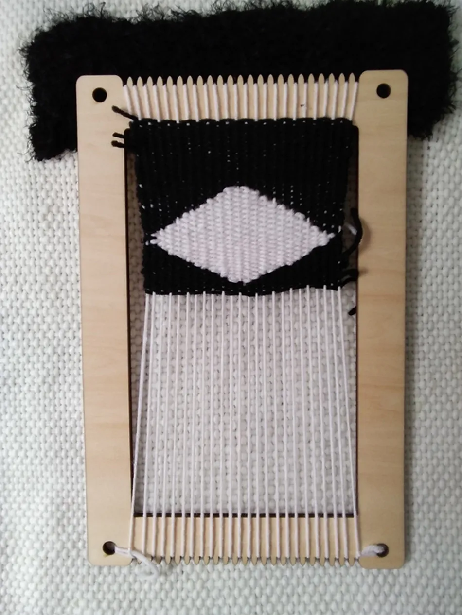 Твердый деревянный детский ткацкий станок, шерсть DIY игрушки домашний ручной шарф настенный гобелен текстиль стол для плетения