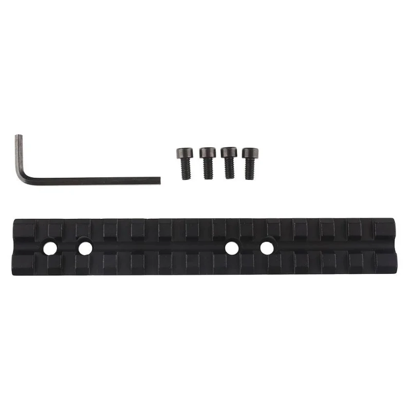 

13 Slots Aluminum Alloy Scope Rail Mount Hunting Optics Clip Holder Bracket for Weaver Handguard Guide Converter Adapter