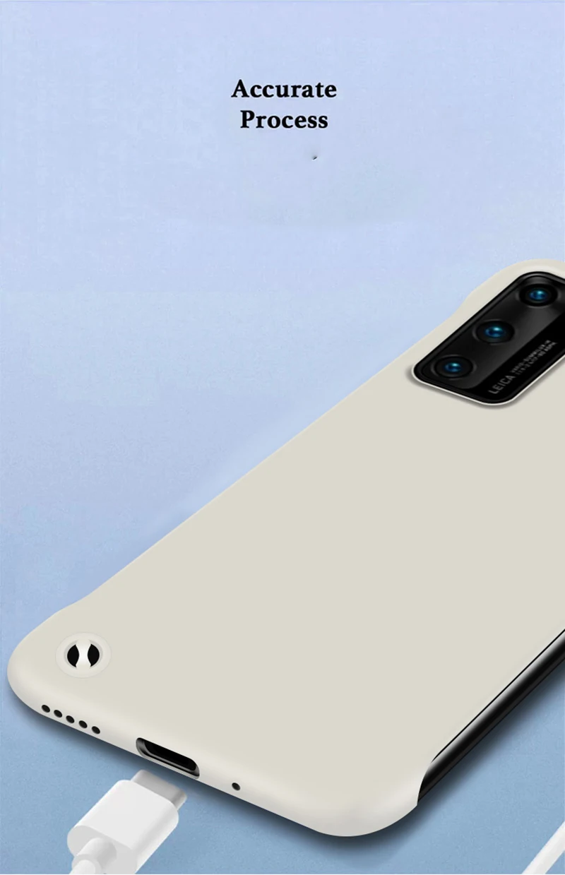 Fir Huawei P40 Pro P30 Lite P20 Pro Mate 40 Pro 30 Pro Plus Honor 20S 20 30S Pro Case Luxus Dënn Hard PC Frameless Case_voghion.com