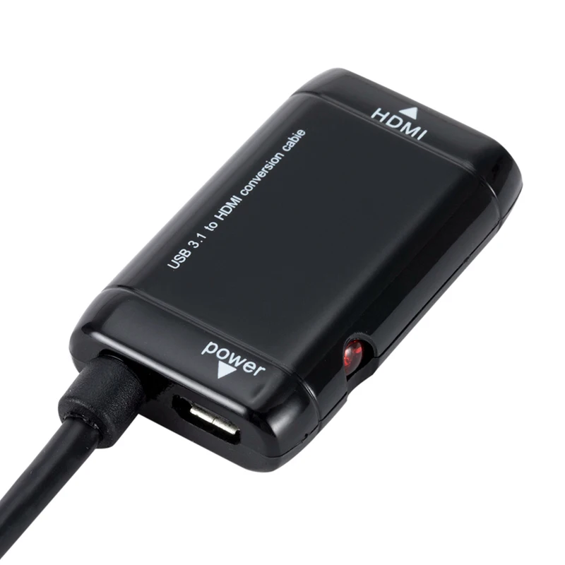 USB-C адаптер type-c к HDMI HD 1080P USB 3,1 кабель адаптер преобразования работает для всех устройств с портом USB 3,1 type-c