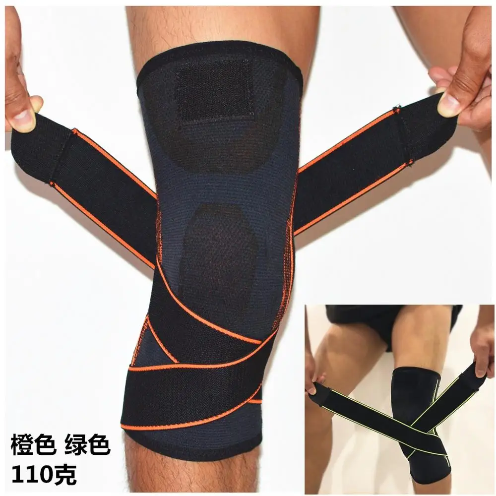 

CHAOBA 1PCS 2019 Knee Support Professional Protective Sports Knee Pad Breathable Bandage Knee Brace Basketball Tennis Cycling