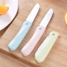 

1pcs Folding Knife Potato Meat Bread Camping Cutter Fruit Vegetable Knife For Cutting Peeling Sharp Portable Kitchen Utensils