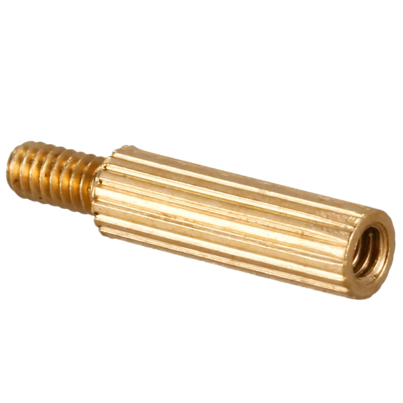 100 шт. штыревые к женскому резьбе печатная плата латунные столбы противостояние M2