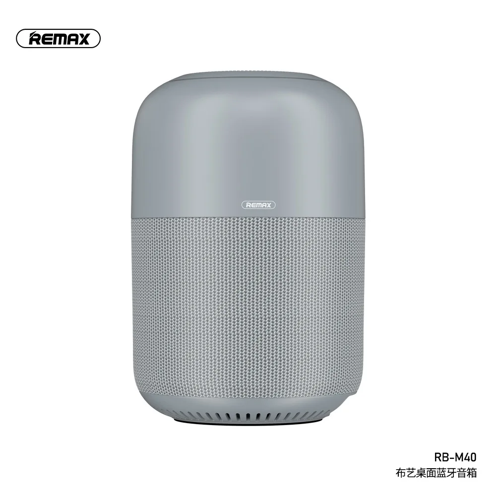 Remax Беспроводной Bluetooth Spekaer Bluetooth 4,2 рабочего ткань HiFi Bluetooth динамик для смартфоны IOS и Android RB-M40
