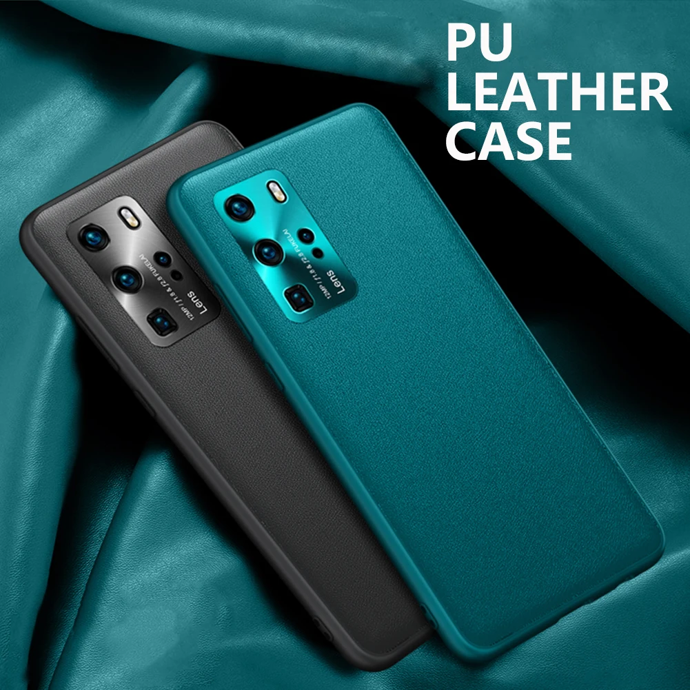 Premium PU Leather Plating Protective Back Cover - Original Case