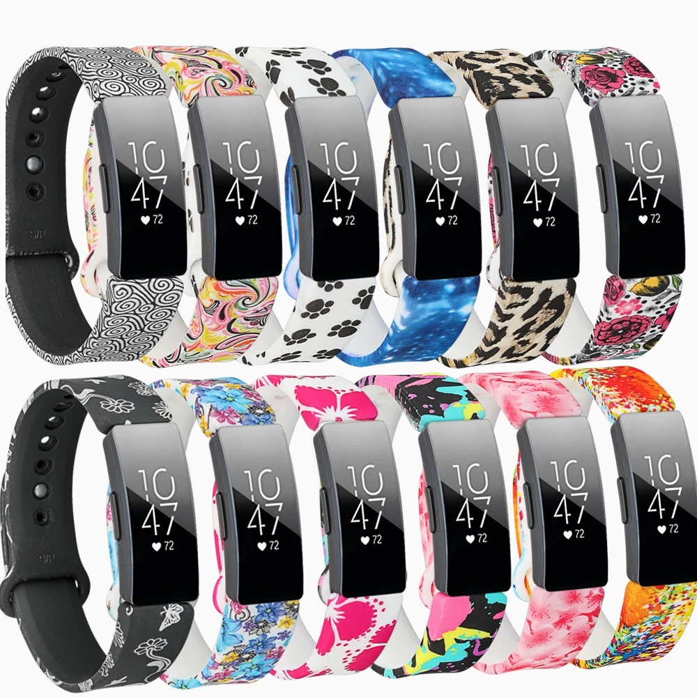 Baaletc банданы для Fitbit Inspire Hr& Inspire& Ace 2 полосы спортивные водонепроницаемые напульсники для Fitbit Inspire HR фитнес умные часы