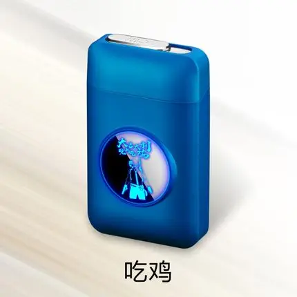 Зажигалка и чехол для сигарет персонализированные Индивидуальные USB зарядка электронные зажигалки аксессуары для курения подарок для бойфренда