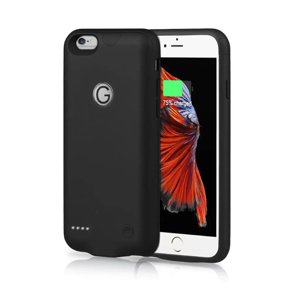 

2500mAh Battery Charger Case for iPhone 6 6s Power Bank Charging Cases Charger Ultra Slim External Back Pack
