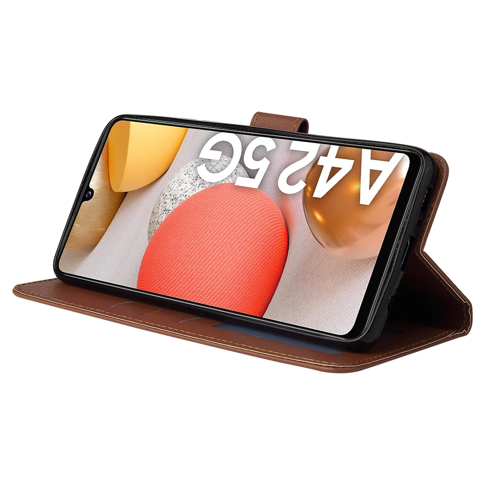 High-quality Leather Wallet Case for Samsung Galaxy A01 A10 A12 A21S A31 A20E A40 A41 A42 A50 A51 A70 A71 A3 A5 A7 A6 A8 Case samsung cases cute