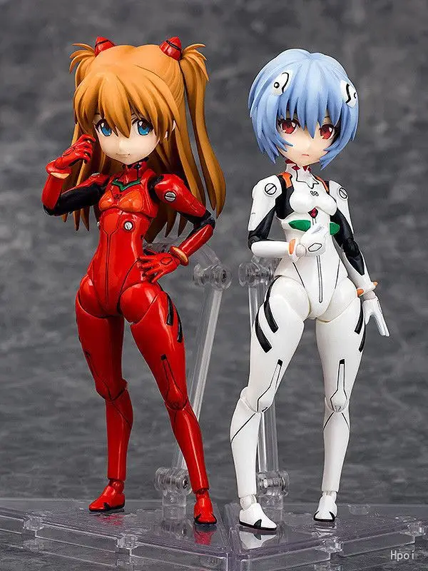

New Century Evangelion parfom Eva Rei Ayanami Asuka Cute Mobile Garage Kit