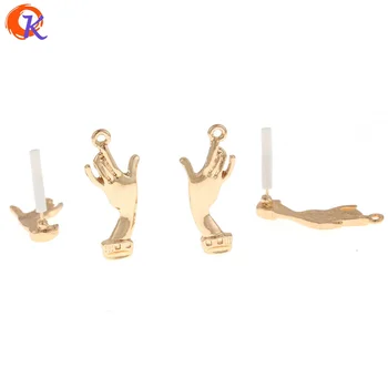 

Cordial Design 50Pair (100Pcs) 12*29MM Earring Findings/Gold Palm Shape/Zinc Alloy/Hand Made/Earrings Parts/Jewelry Accessories