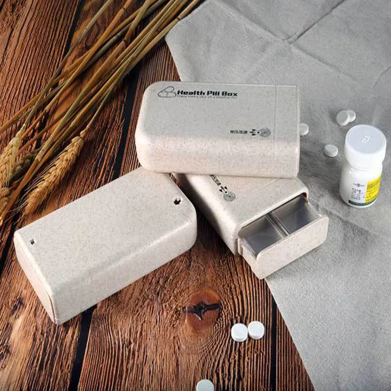 6 Cells Pill Cases for travel Portable Medicine Storage Box PP Medicine Drawer tablet Container Drugs Capsule Dispenser pillbox