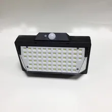 Солнечная настенная лампа зондирования садовая лампа Водонепроницаемая складывающаяся настенная лампа 78LED