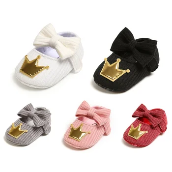 

Newborn First Walker Infant Baby Boy Girl Kid Soft Sole Shoes Sneaker 0-18 Months