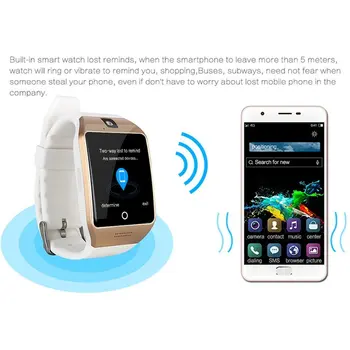 

Q18s Smart Watch Support GSM SIM Card Audio Camera Fitness Tracker Pedometer for Android iOS Mobile Phone