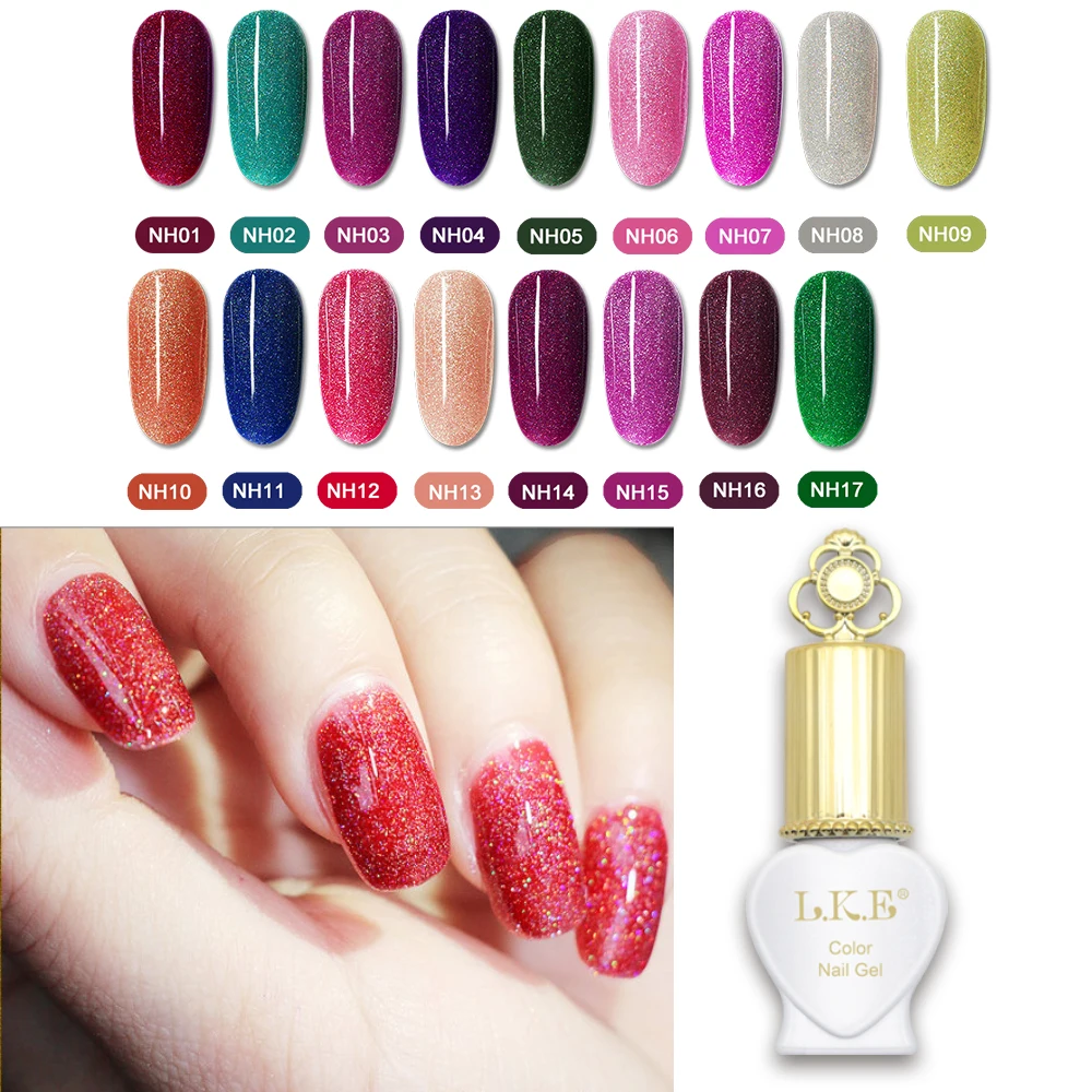 

2020 New perfect platinum gel color coat long lasting chrome nail gel polish 8ml Nail Manicure glitter foil color Gel Varnish
