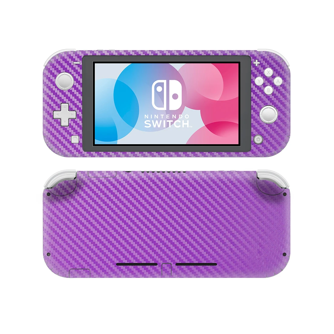 Стильная виниловая наклейка из углеродного волокна для Nintendo Switch Lite NSL защитная