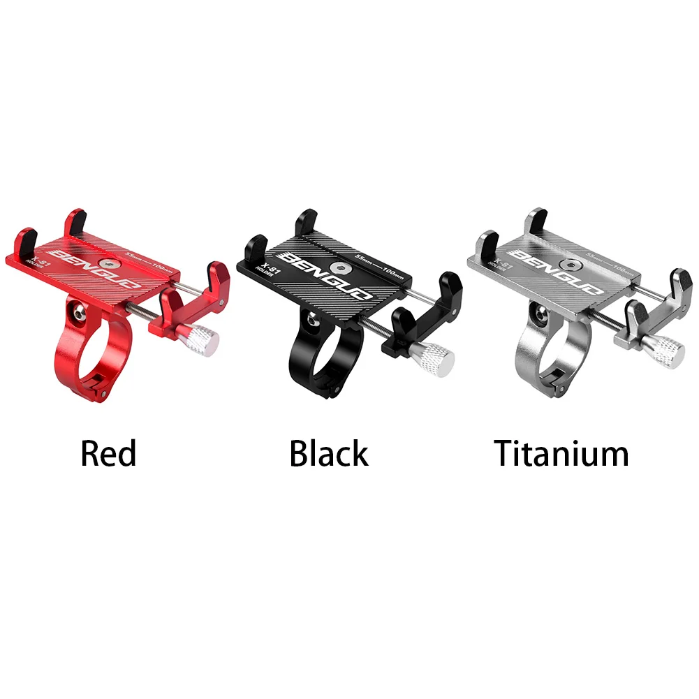 Алюминиевый сплав велосипед держатель для Телефона Противоскользящий фиксированный ударопрочный держатель для телефона Регулируемый держатель для мобильного телефона стабильный