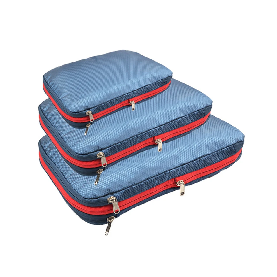 Howala Cubi da imballaggio per valigie, 10 pezzi, impermeabili, accessori da viaggio, organizer per bagagli, organizer multifunzione, leggeri, per le vacanze, borse organizer per valigie, sacchetto a
