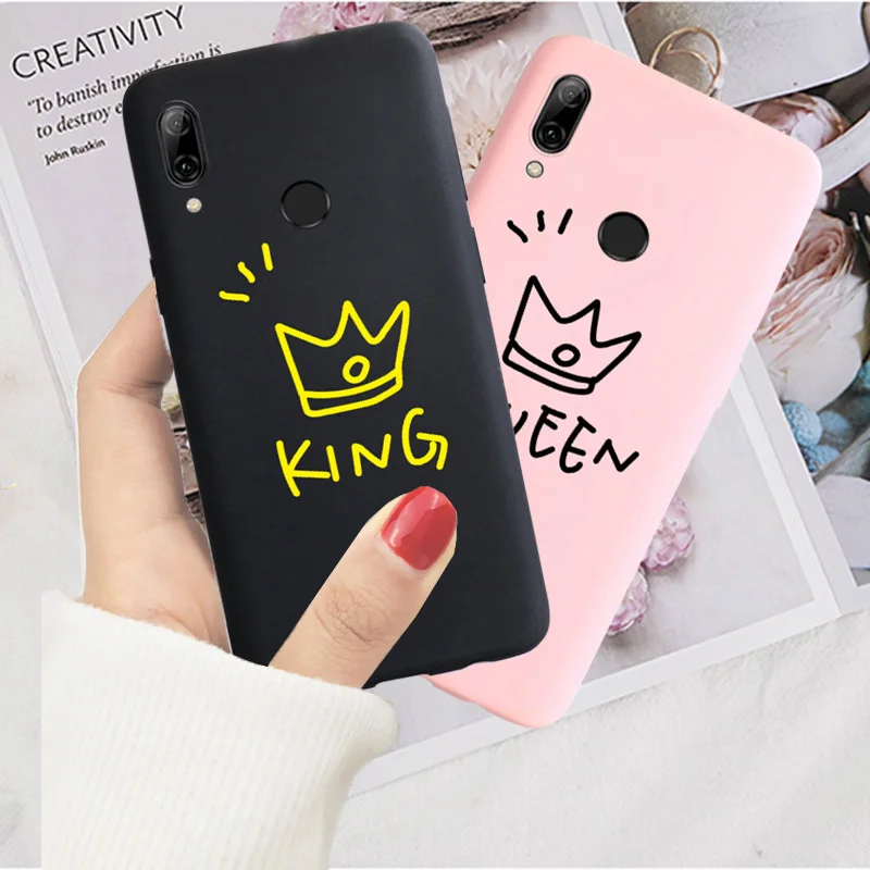 Мягкий ТПУ чехол King and Queen для Huawei Mate 10 20 30 Nova 3 3i 45 5i P Smart 2019 P10 P20 P30 P9 P8 Lite Y3 Y5 2017 Y6 2018 |