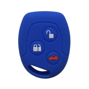 

For Ford Focus Mondeo 2 3 MK4 Festiva Fusion Fiesta KA Protector Fob Key Cover for Ford Transit Connect Galaxy Key Case for Car