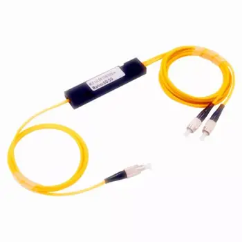 

Splitter FBT Optical Coupler 1x2 FC UPC Singlemode simplex plc optical splitter