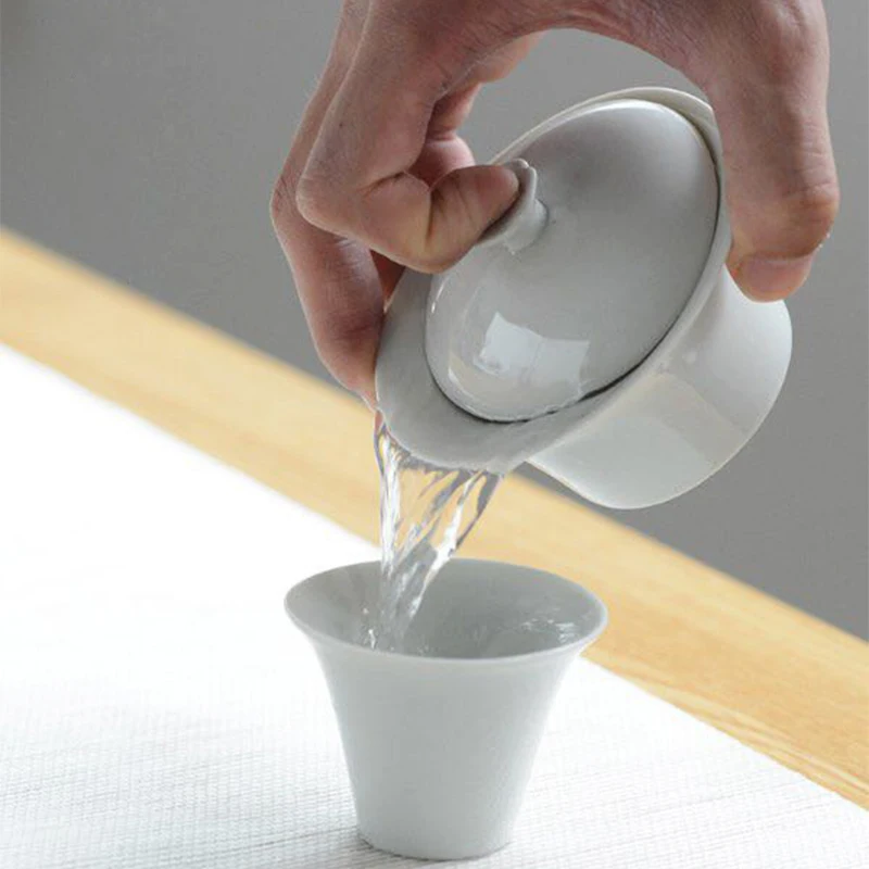 Керамический чайник gaiwan чайные чашки Портативный чайный набор для путешествия с сумкой для путешествий