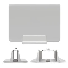 Алюминиевая вертикальная подставка для ноутбука, регулируемая настольная подставка для ноутбука OD889