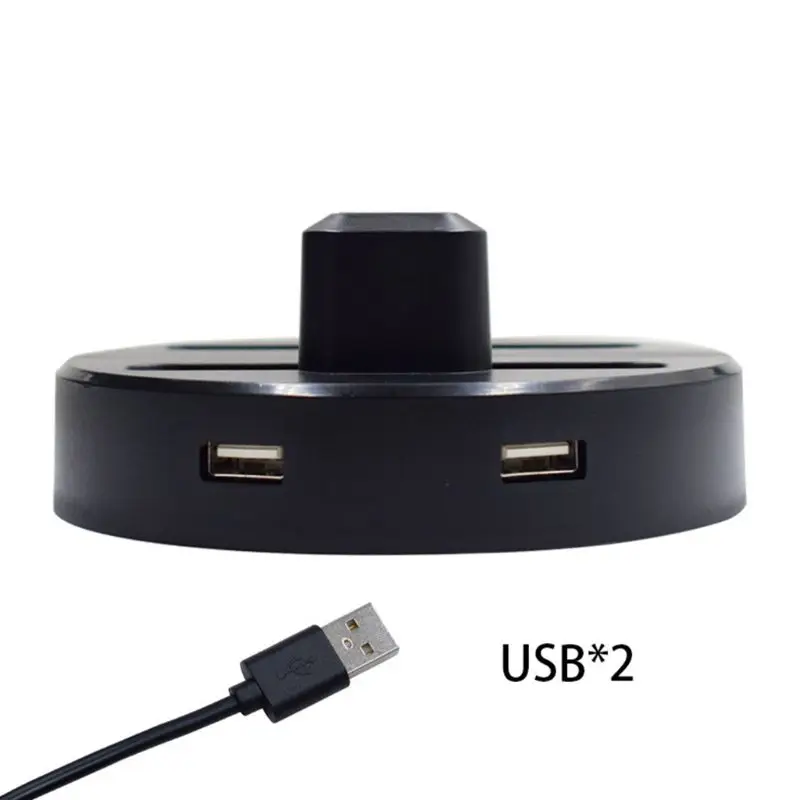Зарядное устройство для док-станции Колыбель 4 в 1 USB зарядное устройство подставка держатель для переключателя NS Joy-Con с 2 дополнительным usb-портом и светодиодный индикатор