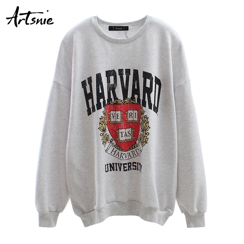 sudadera harvard mujer