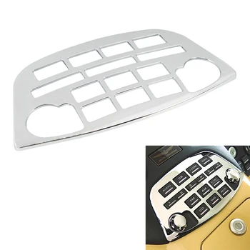

Motorcycle Radio Accent Panel Trim Cover Decoration For Honda Goldwing Gold Wind GL1800 GL 1800 2001 - 2011 Chrome Accessories