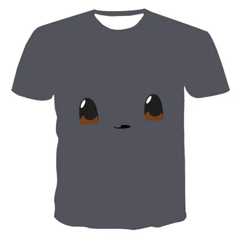 

2020 Summer The new fashion style Men Fashion Short sleeve Secretly looking at you T-shirts The 3d print casual t shirts