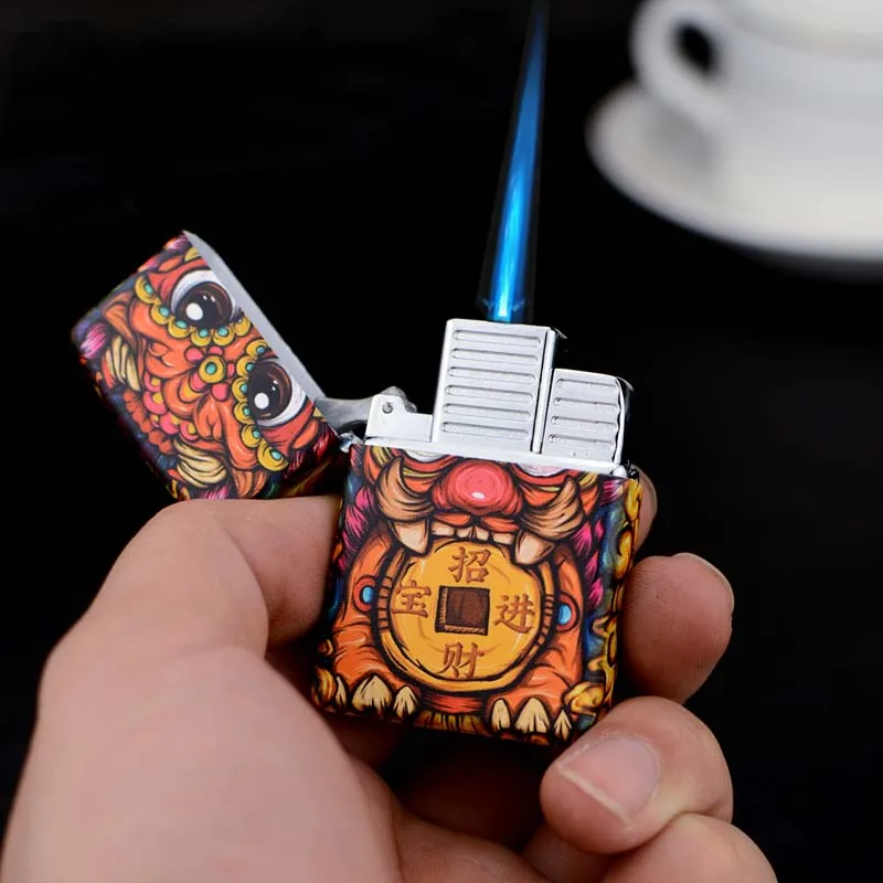 Зарядка через usb беспламенная Зажигалка двухсторонняя Зажигалка светодиодный сенсорный экран электрическая зажигалка для курения гаджеты для мужчин и женщин