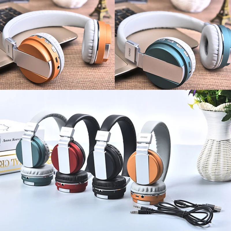Wireless Bluetooth Headphones CHS02 Gaming Music Headset Compatible with various devices of Android / iOS / Windows system
