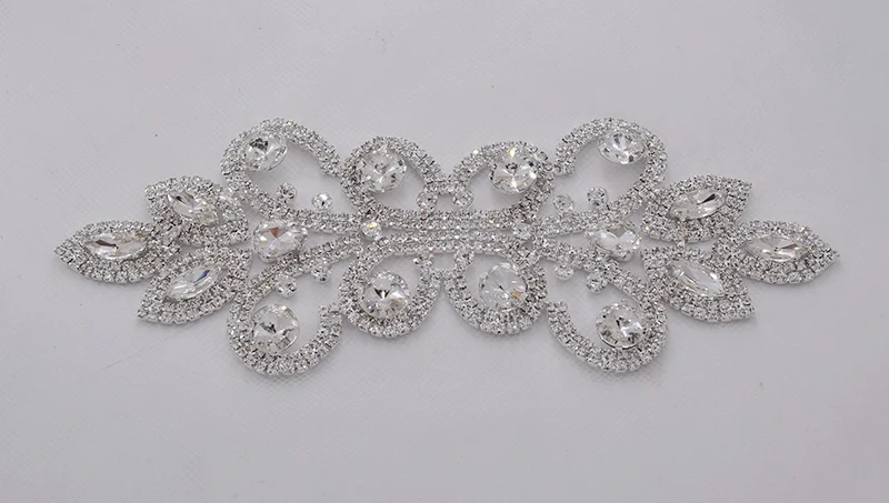 Crystal dress belt applique  (3)
