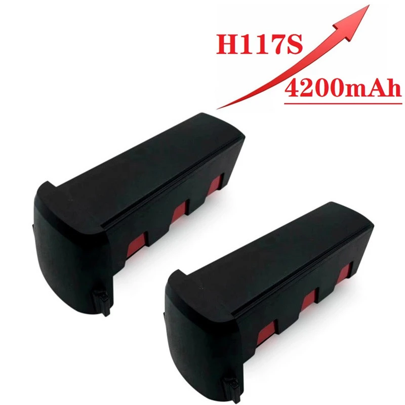 Обновленная батарея питания 4200 мАч для Hubsan H117S Zino GPS RC Quadcopter запасные части 11 4 V FPV