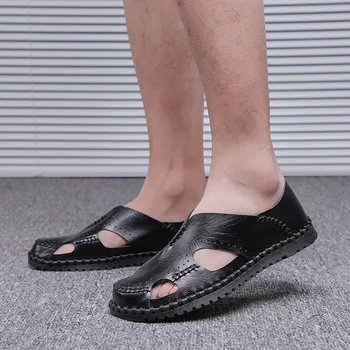 

fashion Men's sandals casual Slippers for Men Summer Shoes Slippers breatahble Men Outdoor Casual Flip Flops sandals men
