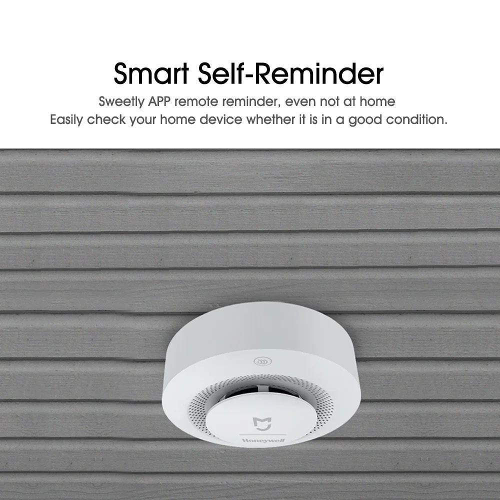 Xiaomi Mijia Honeywell пожарная сигнализация датчик дыма звуковая визуальная заметка